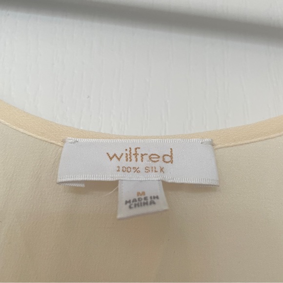 Wilfred silk midi dress with crochet detail - Picture 2 of 3